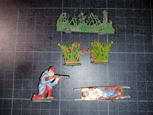 Ancien plomb creux lot zouave - ancien,