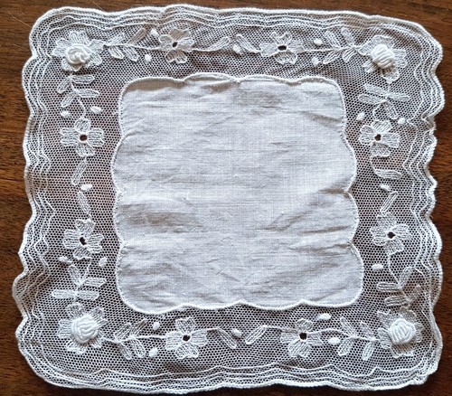 Napperon ancien tulle - -ancien, en