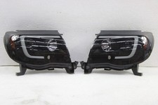 FITS 2005-2011 Toyota Tacoma BLK Smoked LED Tube Projector Headlights Headlamps