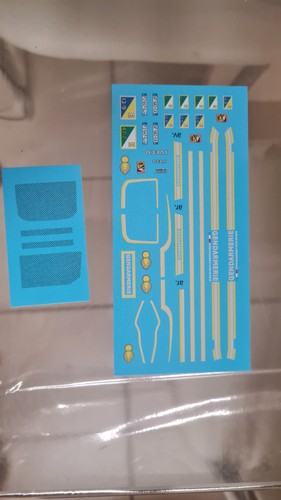 Planche decalque pour iveco - pour,
