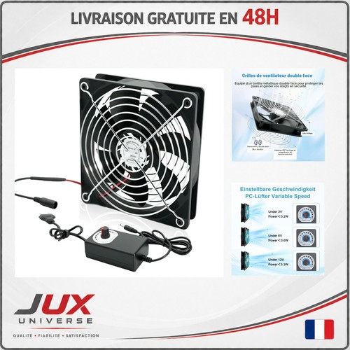 Ventilateur 120mm 12v - 120mm,