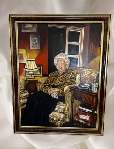 Peinture huile portrait - peinture,