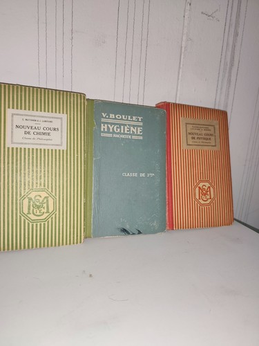 Livre lot manuels - 3, scolaires