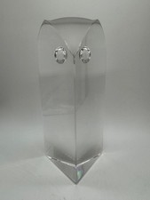 Vtg Val St Lambert Glass Zoritchak Design Great Horned Owl Paperweight Figurine