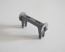 PLAYMOBIL (Q3131) CONSTRUCTION SITE - grey axle block for wheels trailer works 3777