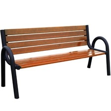 Banc de jardin pieds en métal