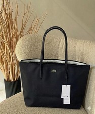 sac Cabas  lacoste noir Grande