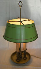 Antique 3 Light Water Bottle Lamp Painted Sheet Metal Shade