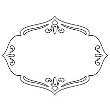 CUTTING DIES 1 MATRICE DECOUPE ETIQUETTE FANTAISIE 12x9cm SIZZIX SIZZLITS 8389 