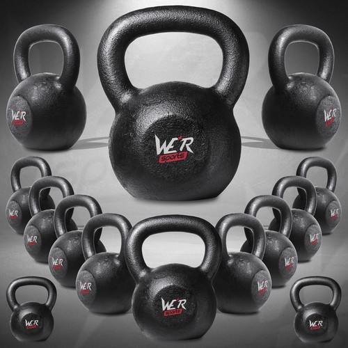 Cast iron kettlebells - cast, weight