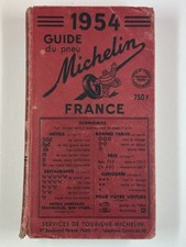 Guide rouge MICHELIN  1954
