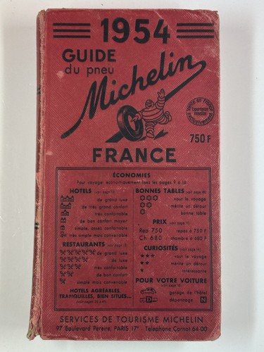 Guide rouge michelin 1954 - ,