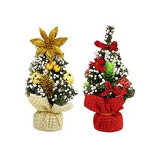  2 Pcs Arbre Décoratif Arbres Miniatures Décoration D'arbres Ornements De Maison