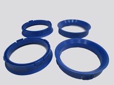 4pcs Centering Rings 66.6 to 57.1 Mercedes, Audi, VW, Seat