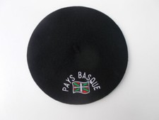 Béret basque noir adulte