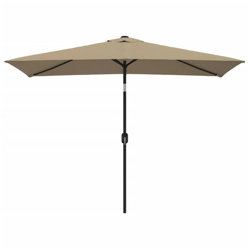 Parasol avec mât métal - mât, en