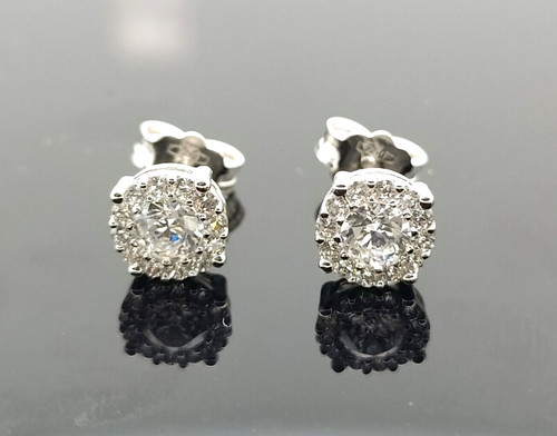 Boucles oreilles or blanc - en,