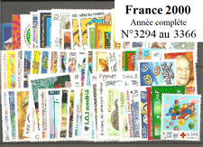 Timbres France 2000 année complète