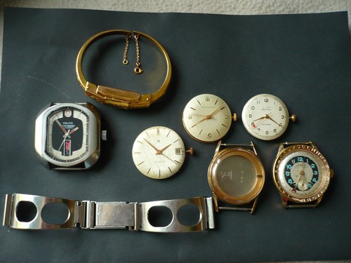 Lot montres anciennes - lot,