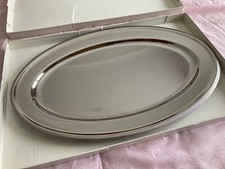 GRAND PLAT OVALE - EN INOX –