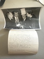 Ancienne Photo De Presse