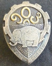 Insigne rare 903-6 Cie Camions Réservoirs – Drago Paris RF 5978 militaire