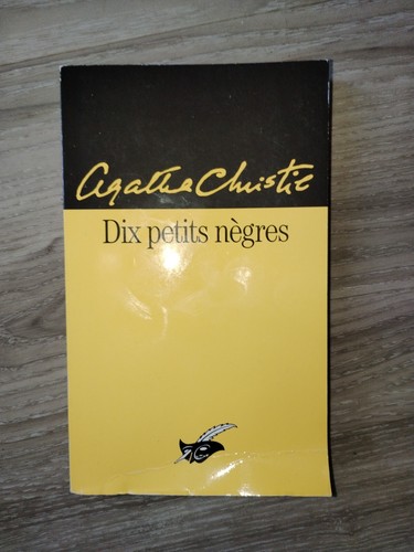 Livre dix petits nègres - livre,