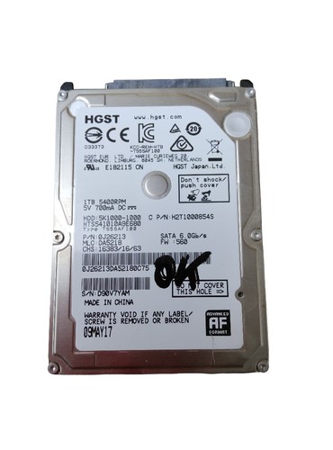 Disque dur hdd 1to pc - hdd, 2.5