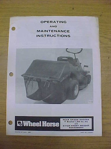 Wheel horse lawn mower - wheel,