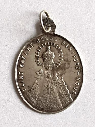 Médaille argent enfant jésus - argent,