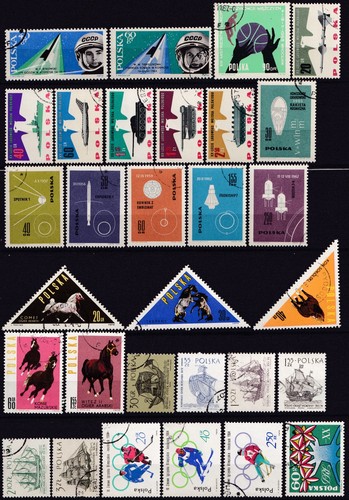 Pologne lot timbres - pologne,