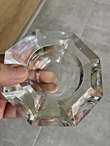 Cendrier cristal val st - ,