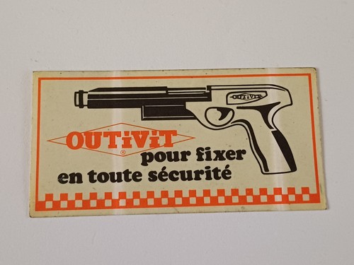 Autocollant vintage outillage - vintage,