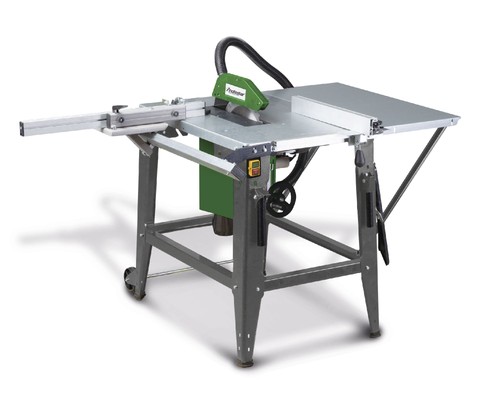 Scie sur table mobile hauteur