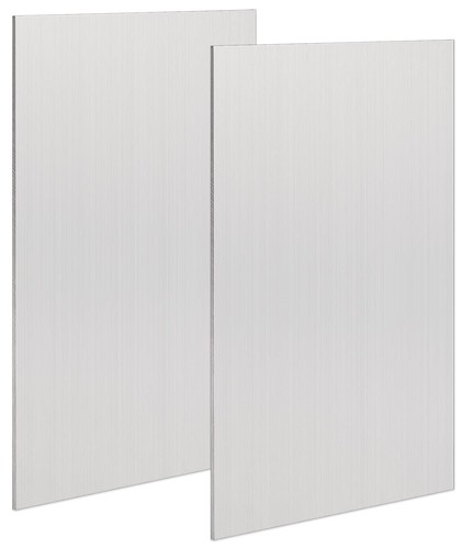 Lot tôles d - de, d'aluminium