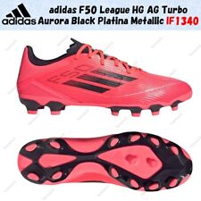 Taille homme adidas F50 League HG AG Turbo Aurora noir platine métallisé IF1340
