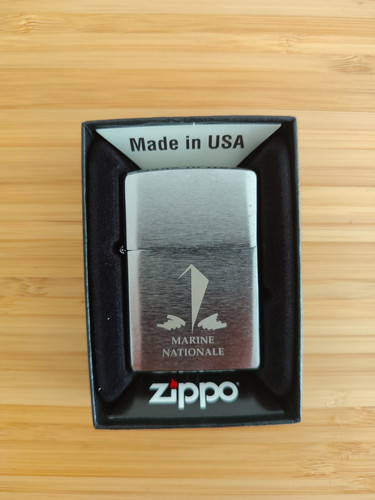 Zippo marine nationale neuf - zippo,