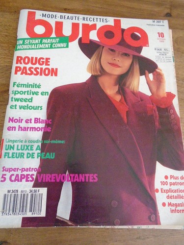 Magazine burda rouge passion - magazine,