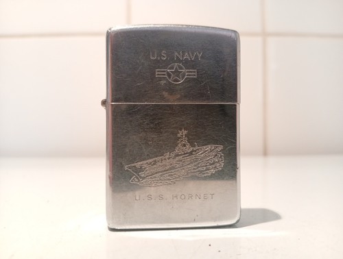 Rare zippo uss hornet bradford - rare,