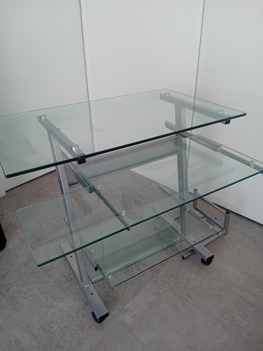 Meuble ordinateur verre - ordinateur,