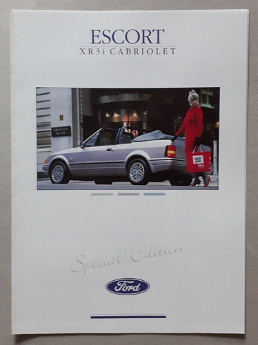 Ford escort xr3i cabriolet - ford,
