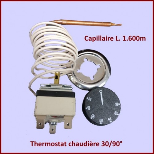 Thermostat chaudière - , 30/90°