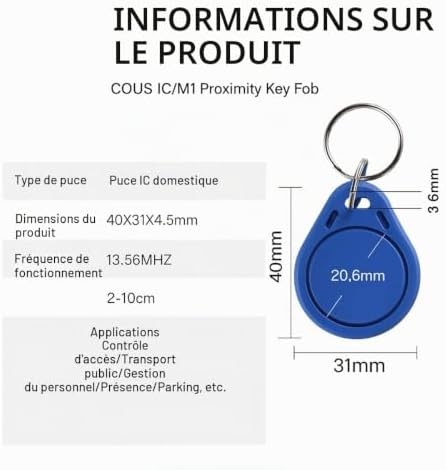 Kit rfid pièces module - kit, 3