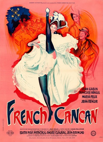 French cancan jean gabin - french,