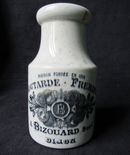 Ancien pot moutarde - ancien, eme