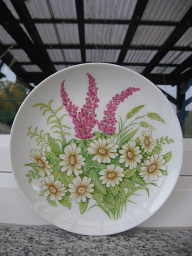 Assiette murale porcelaine - assiette,