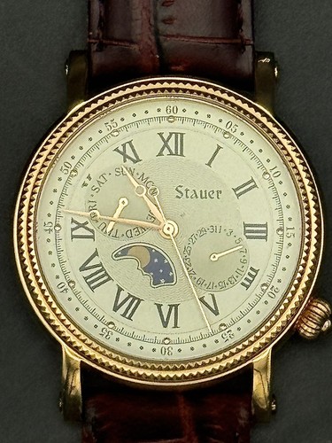 Stauer mens quartz moon phase - mens,