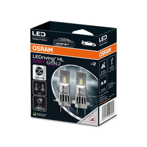 Ampoules ledriving easy - 2, hl