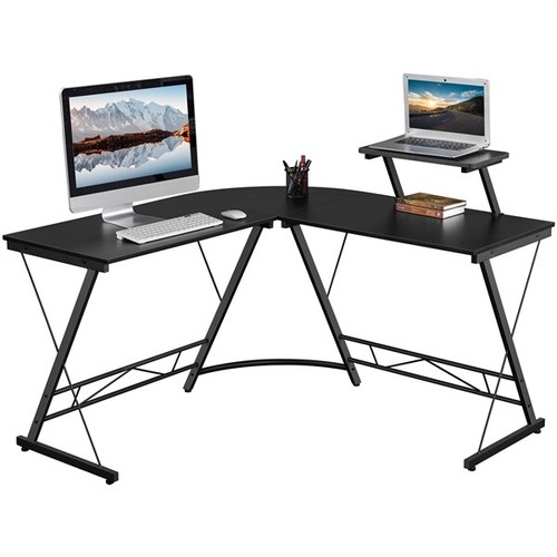 Bureau angle informatique - bureau, d'angle