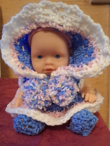 Poupée vintage crochet - vintage,